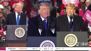 President Trump, Joe Biden both campaigning in Tampa days before election
