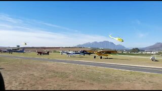 SOUTH AFRICA - Cape Town - Stellenbosch Air Show (Video) (6vc)