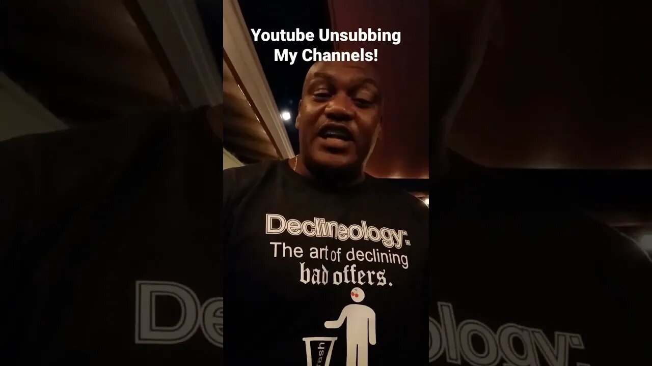 YouTube Secretely Unsubbing Your Channels??? #Youtube #subscribe #channel