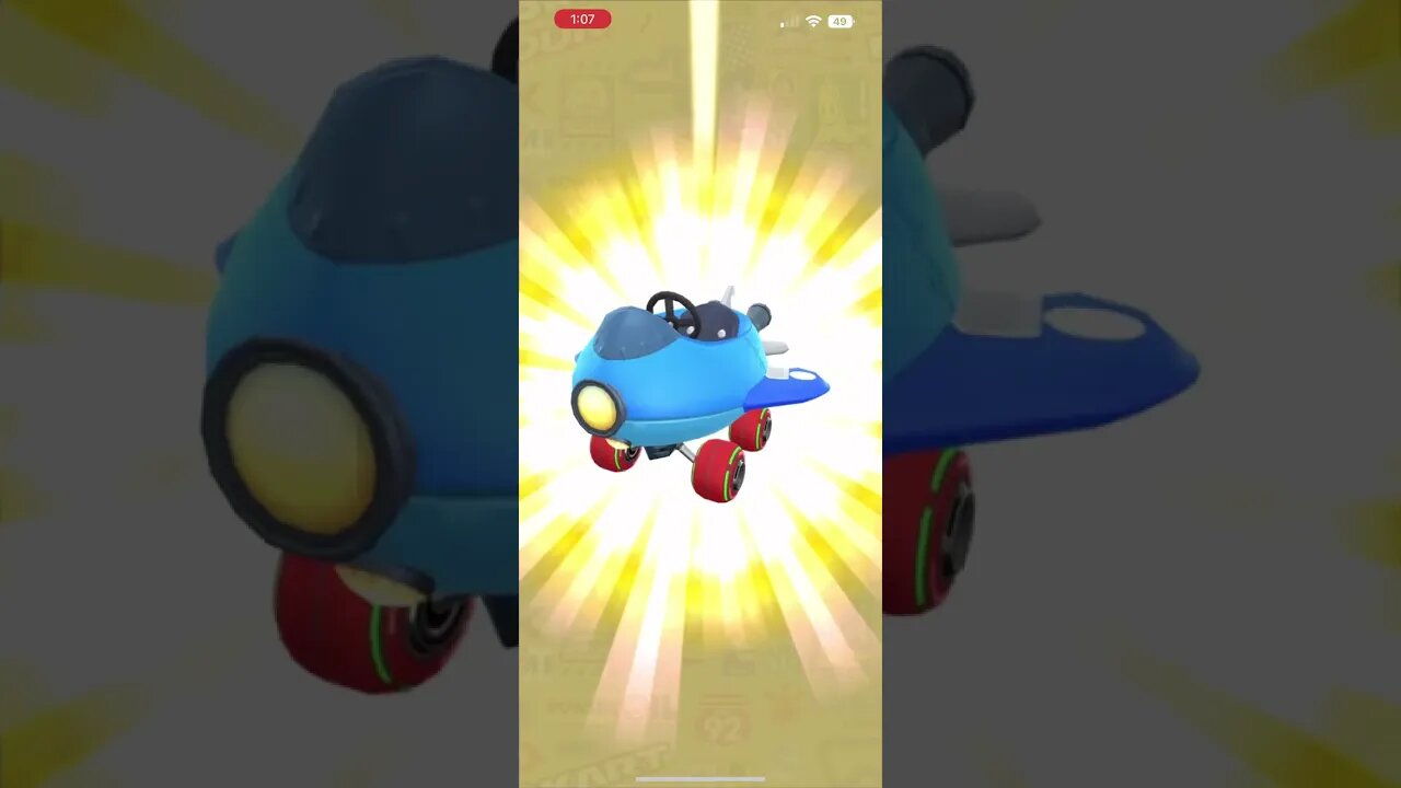Mario Kart Tour - 2023 Space Tour Gift Gold Pipe Pull (2)