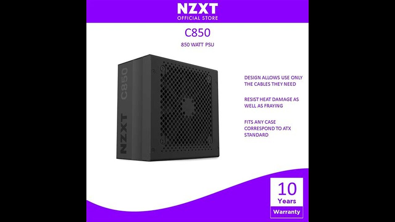 NZXT C850 Power Supply