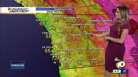 10News Pinpoint Weather with Jennifer Delacruz