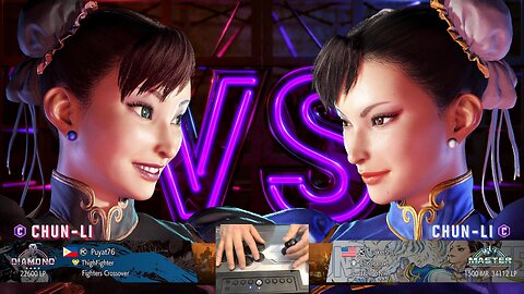 Kuya Kalbo can finally compete against a Master Rank (Chun Li). [Hori Fight Stick]
