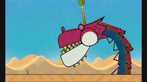 Super Paper Mario Part 3 Boss Fight