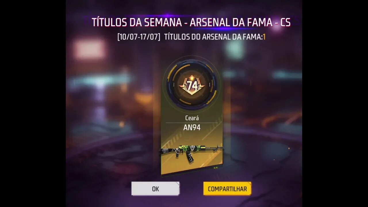 TITULO DO ARSENAL DA FAMA QUE EU NÃO CONSEGUI ENTENDER