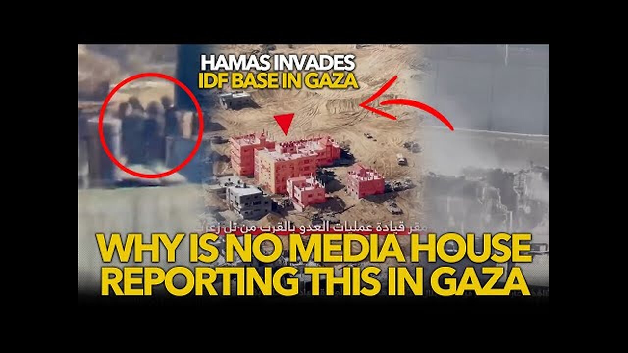 Moment Hamas Fighters Invaded IDF Headquarters in Rafah, Then This Happens