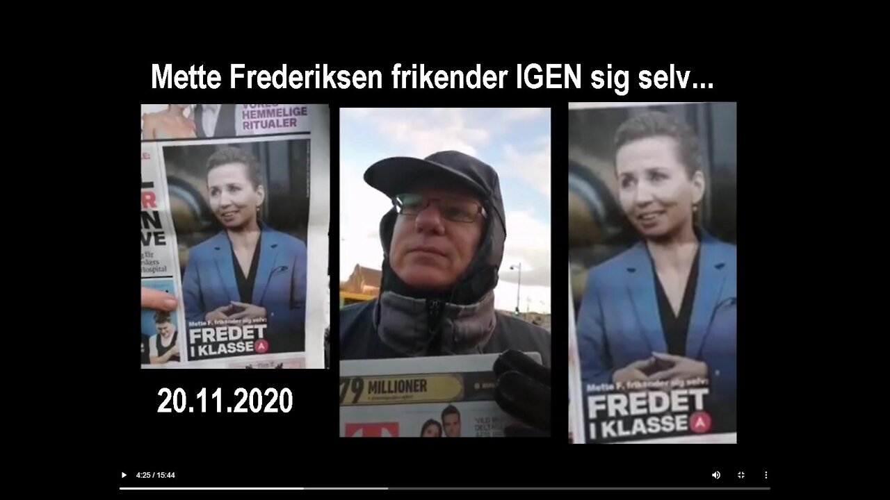 Mette F. frikender IGEN sig selv: Fredet i klasse A 20.11.2020