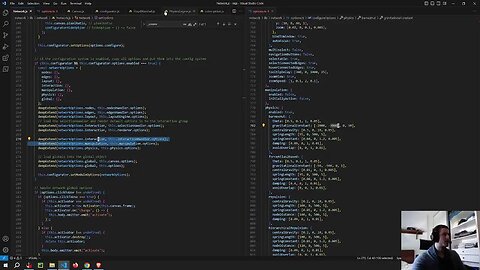 Explaining how the VisJS configuration system works