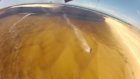 Kiteing Mallacoota Mouth December 2014 #4