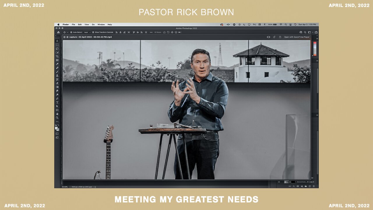 Meeting My Greatest Needs | Rick Brown