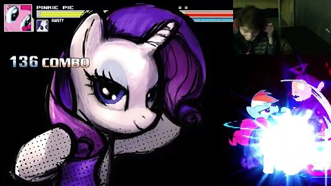 My Little Pony Characters (Twilight Sparkle And Pinkie Pie) VS Tinky-Winky The Teletubby In A Battle