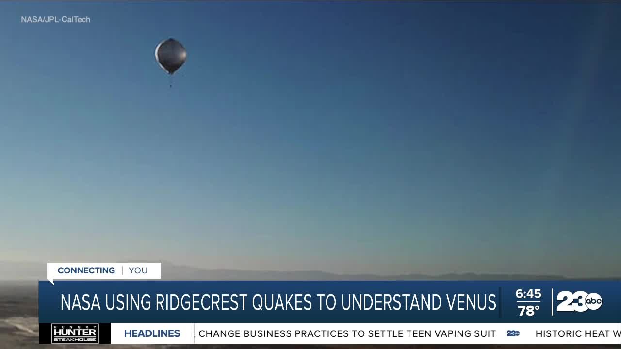 Ridgecrests quakes being studied to better under Venus