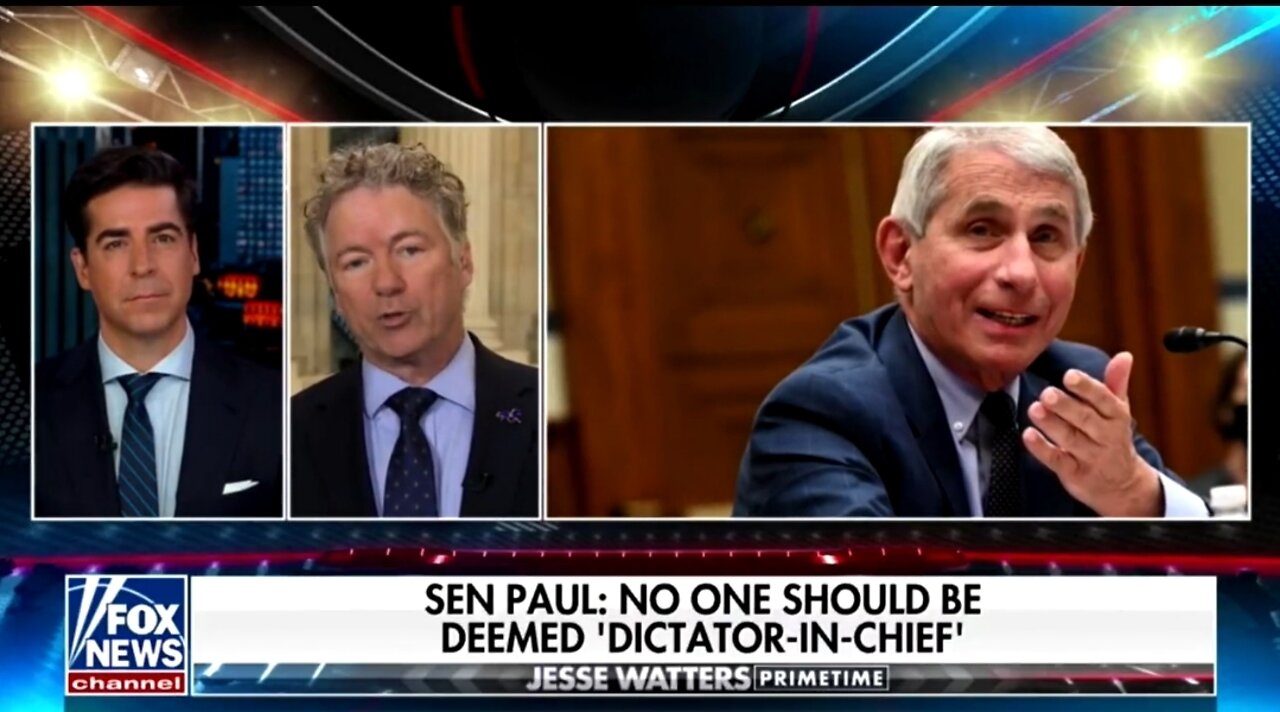 Sen Rand Paul Introduces Legislation To FIRE Fauci, Eliminate His Job