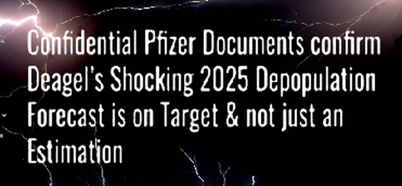 MASSIVE MILITARY GLOBAL DEPOPULATION 2025? 💣