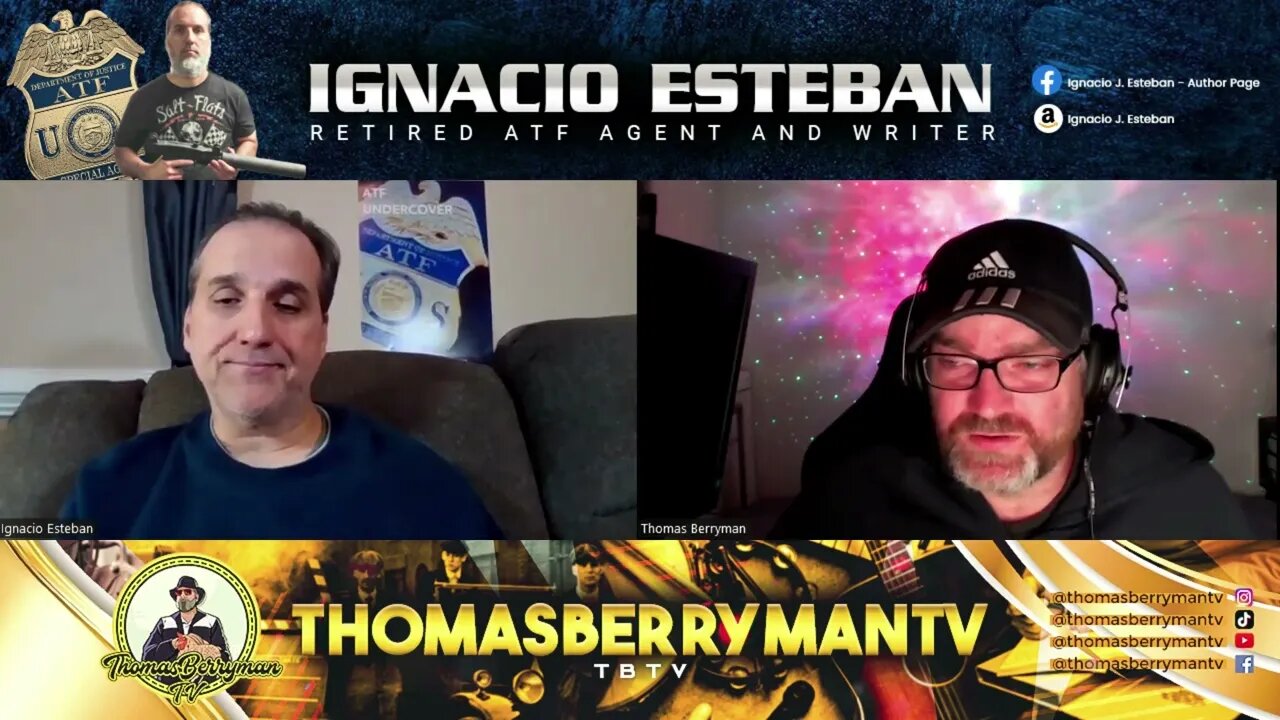 Ignacio Esteban Interview Season 2 Pt 2.2: Former ATF Agent talks about becoming an author