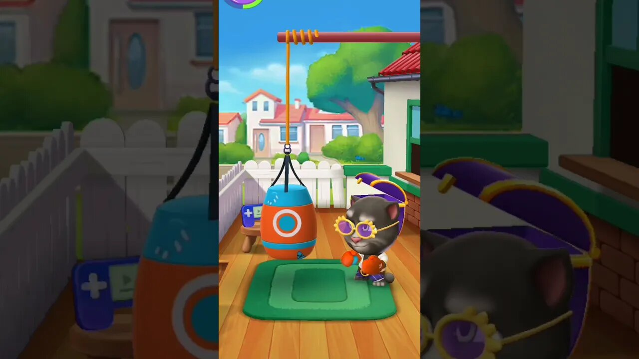 πTom Is Practising Boxing #451 | My Talking Tom 2 | #shorts #funwithtom π€£π