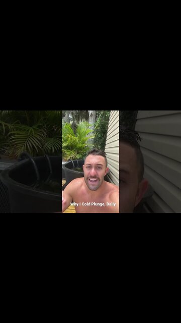 Benefits of Cold Plunging, Daily.