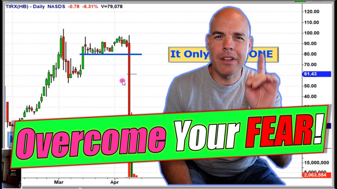 Stop Trading Like a B*tch! Learn to overcome the FEAR!