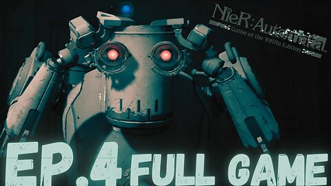 NIER: AUTOMATA (Route C) Gameplay Walkthrough EP.4- The Village Under Attack FULL GAME