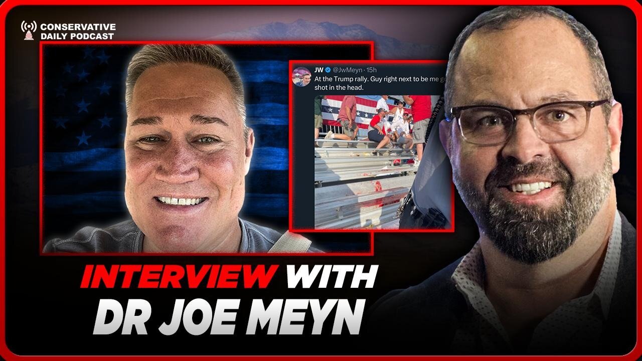 Conservative Daily: Joe Oltman - With DR Joe Meyn Live: 12PM EST - 15 July 2024