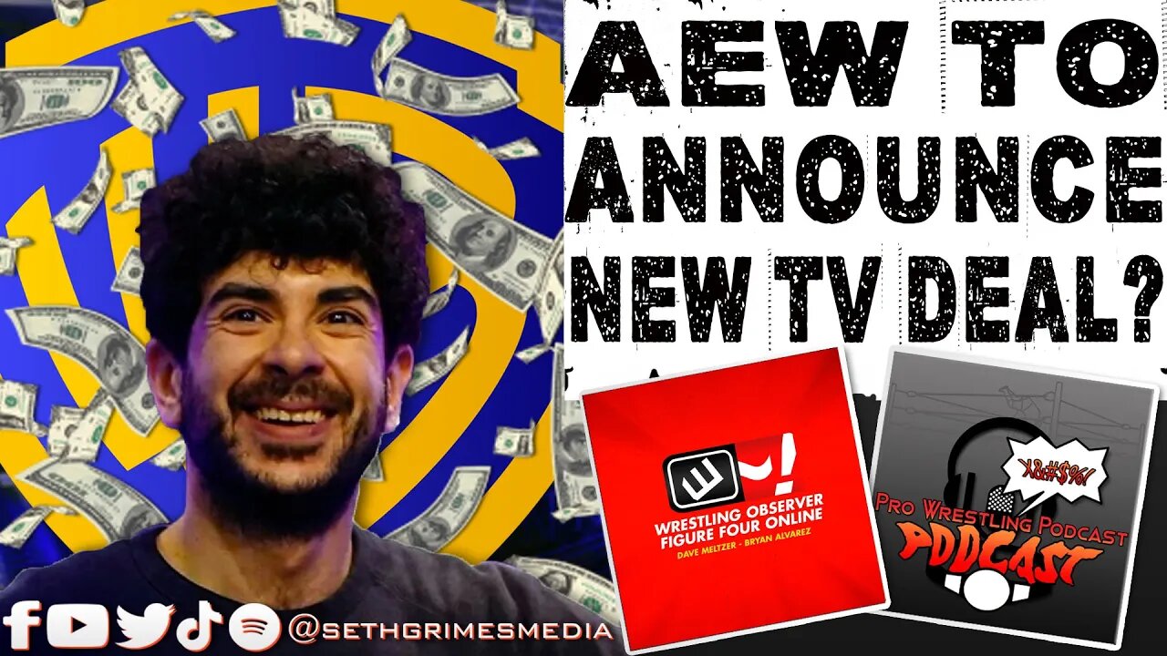 AEW To Announce New BILLION DOLLAR TV Deal Collision | Clip from the Pro Wrestling Podcast Podcast