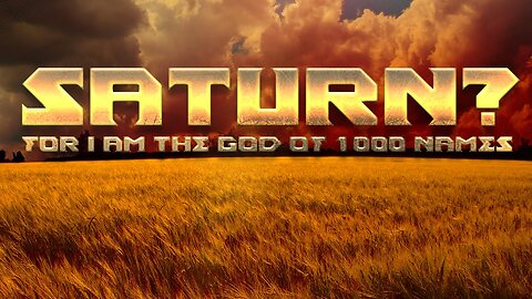 Saturn - The God with a Thousand Names. Occult Knowledge