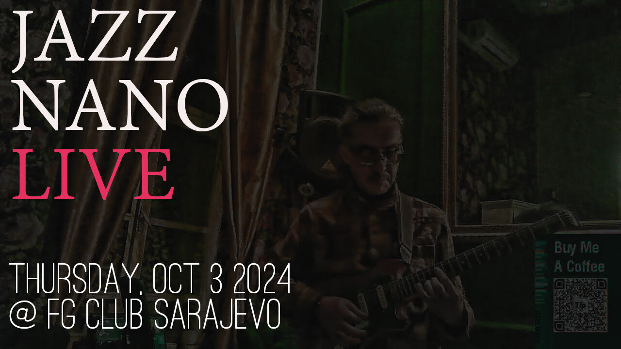 Jazz Nano at FG Club Sarajevo Thursday Afternoon with After the Rain Scent Secret - BiH Tour 2024