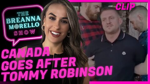 Tommy Robinson Arrested in Canada - Breanna Morello
