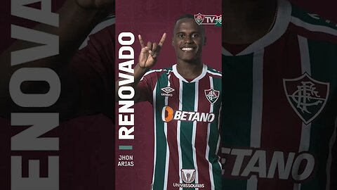 FLUMINENSE RENOVA COM ARIAS ATÉ 2026 🤘