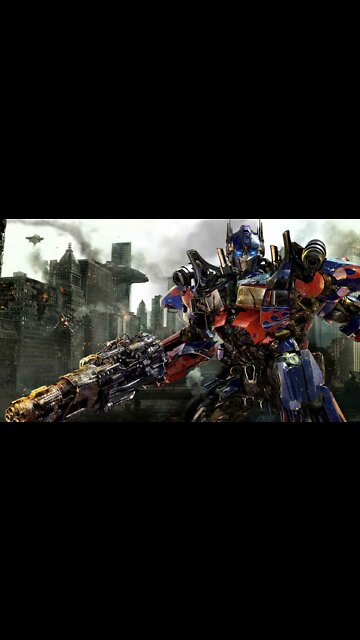 4K Transformer Optimus Prime enjoying his ride.