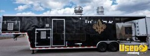 2008 - 8.5' x 38' Wells Cargo Barbecue Trailer | Concession Trailer for Sale in Mississippi!