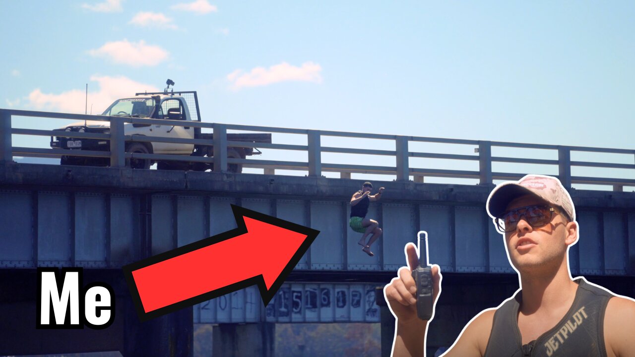 CAN'T BELIEVE HE JUMPED OFF THIS