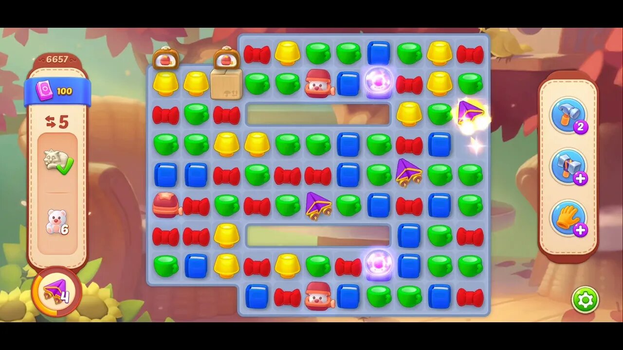 Playrix Homescapes Gameplay Walkthrough Level 6657