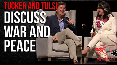 Tucker and Tulsi Discuss Nuclear War | Debate 2024 a New Perspective