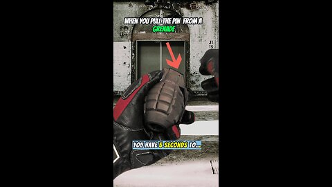 Testing a Hand Grenade, pulling the pin and replacing it again #shorts #deadpool #grenade