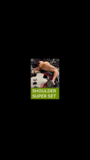 Have you tried this SUPER SET | Shoulder Workout #shorts