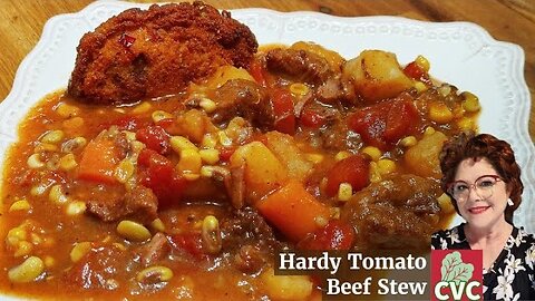Tomato Beef Stew Recipe Tutorial, Collard Valley Cooks