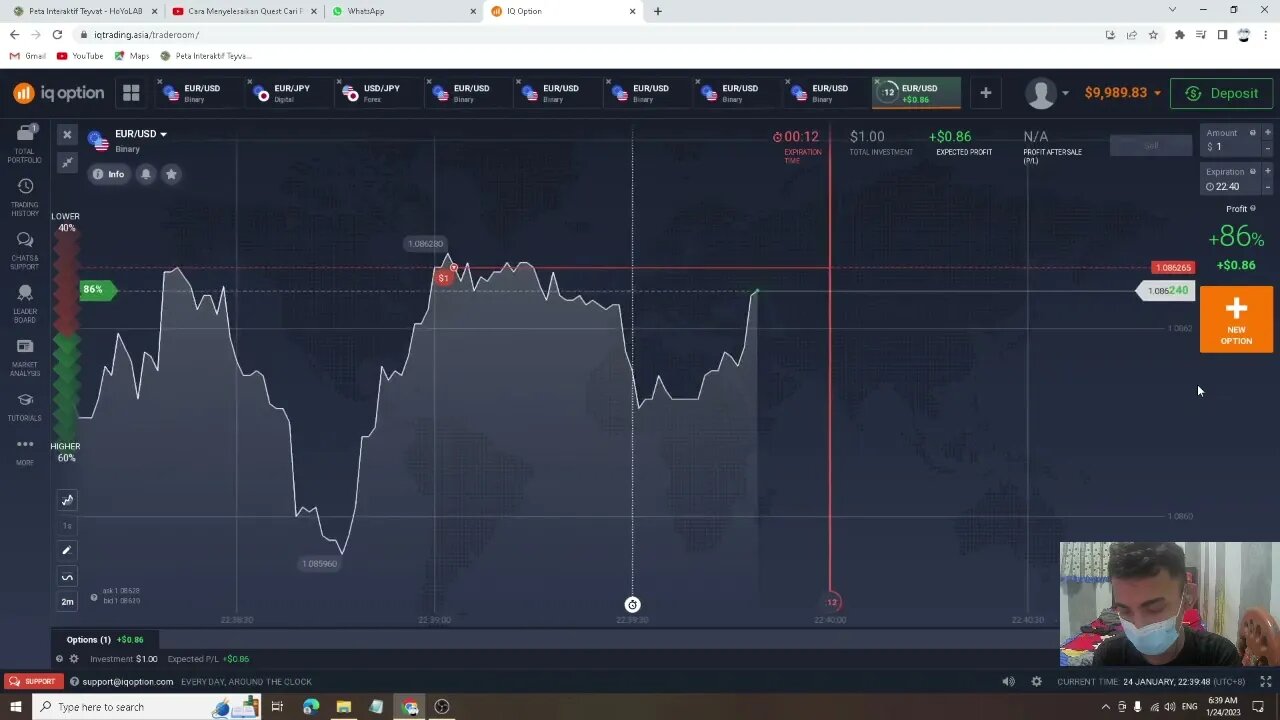 From $100 to $2000 with secret binary options software