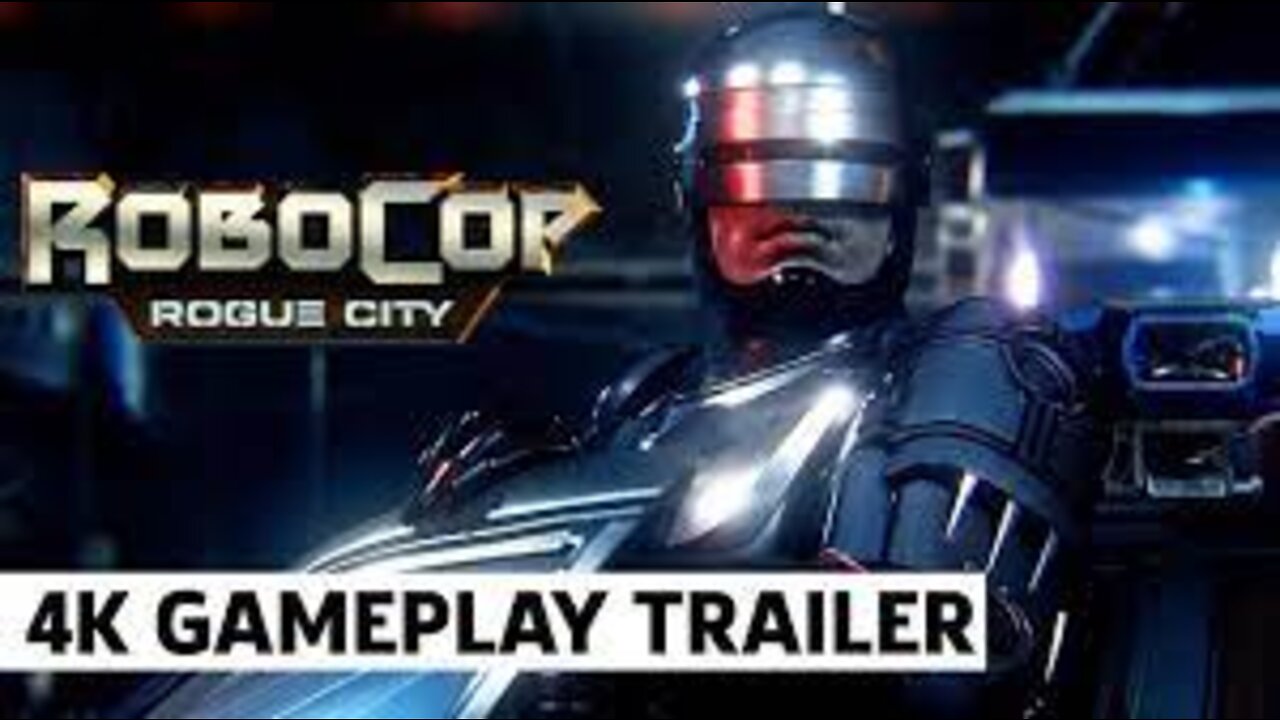Robocop: Rogue City - Official Gameplay Reveal Trailer
