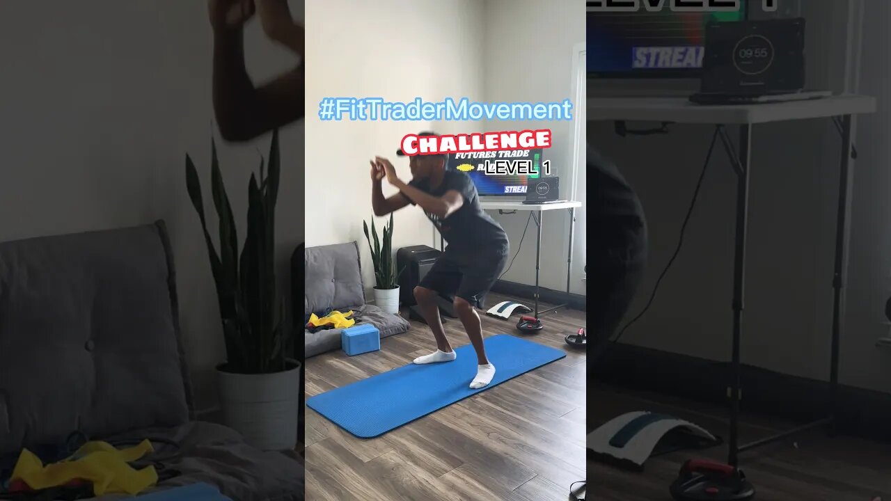 Fit Trader Movement Challenge L1: Full Body 10 Minute Workout. Good for all levels of #fitness