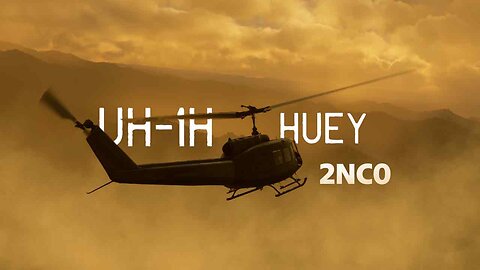 UH-1H Huey over 2NC0