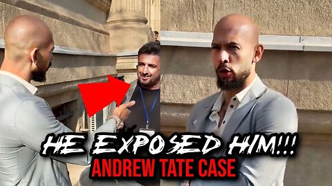 Andrew Tate Confronts BBC Reporter At Court