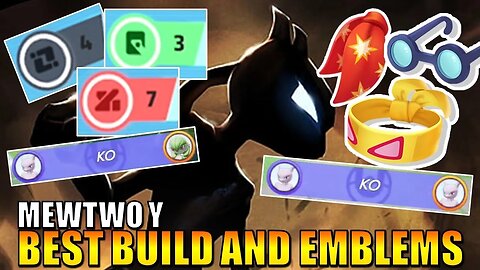Use Mewtwo to Reach Master | Pokemon Unite Gameplay