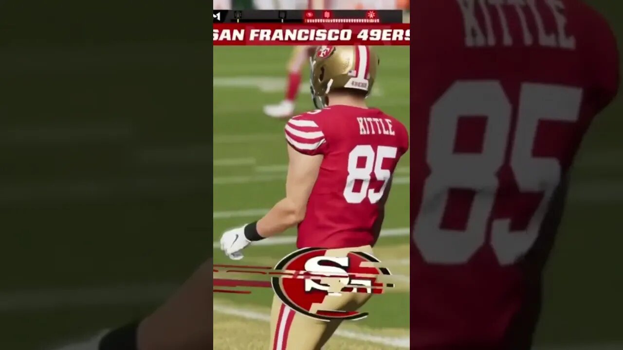 GEORGE KITTLE HEAD TAP CATCH #drw15 #49ers