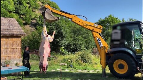 Wild cooking | Roasted A Whole Camel For A Holiday For The Whole Village| Viral