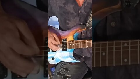 POWER CHORDS Melodic Picking Exercise ~ Open E5 A5 D5 G5 Guitar Arpeggio Pattern #shorts