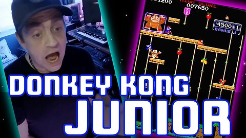 Be Quicker on Donkey Kong, Jr.! | Classic Arcade Donkey Kong, Jr.