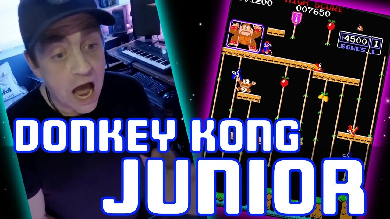 Be Quicker on Donkey Kong, Jr.! | Classic Arcade Donkey Kong, Jr.