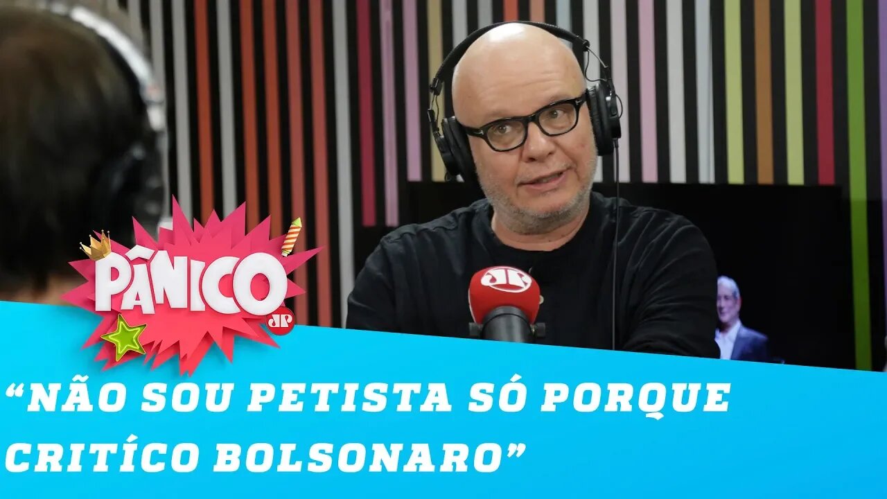 Marcelo Tas: 'Bolsonaro divide o país do mesmo jeito que o PT dividiu'