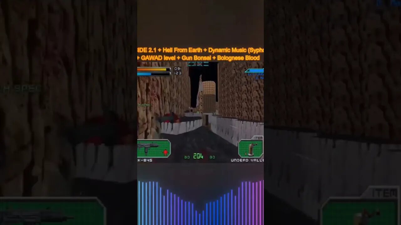 Aracnocide + Hell from Earth + Dynamic music (Syphon Filter) + Gun Bonsai + Bolognese Blood #shorts